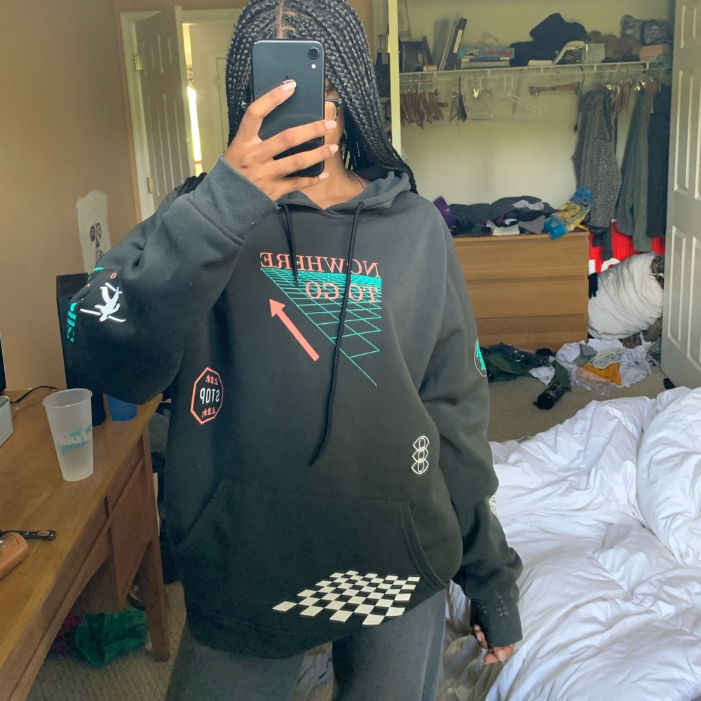 Oversized No where to go hoodie